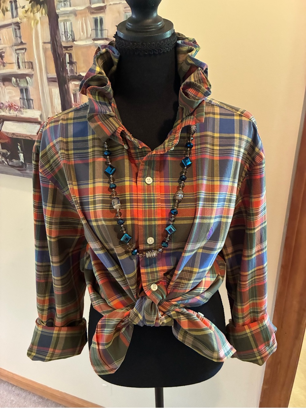 Ralph Lauren Multicolor Plaid Button-Down Shirt